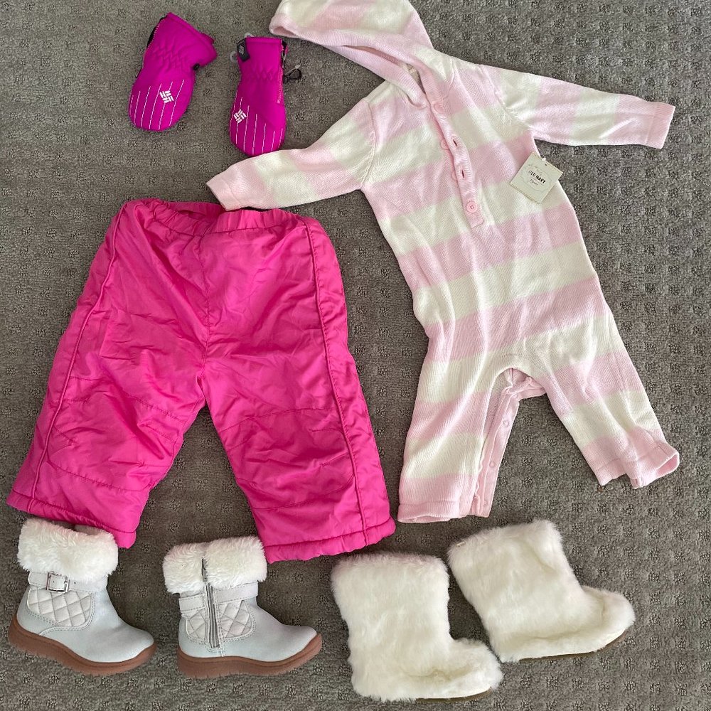 Toddler Girls Cold Weather Snow Set
